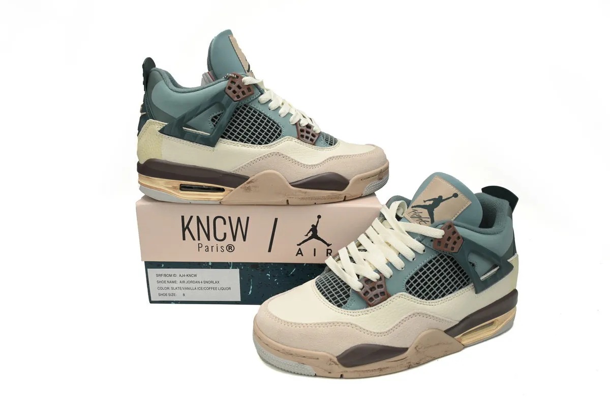 Air Jordan 4 Retro Blue Grey Brown