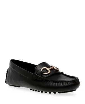 Anne Klein Women's Chrystie Flat Moccasins, Black