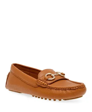 Anne Klein Women's Chrystie Flat Moccasins, Brown