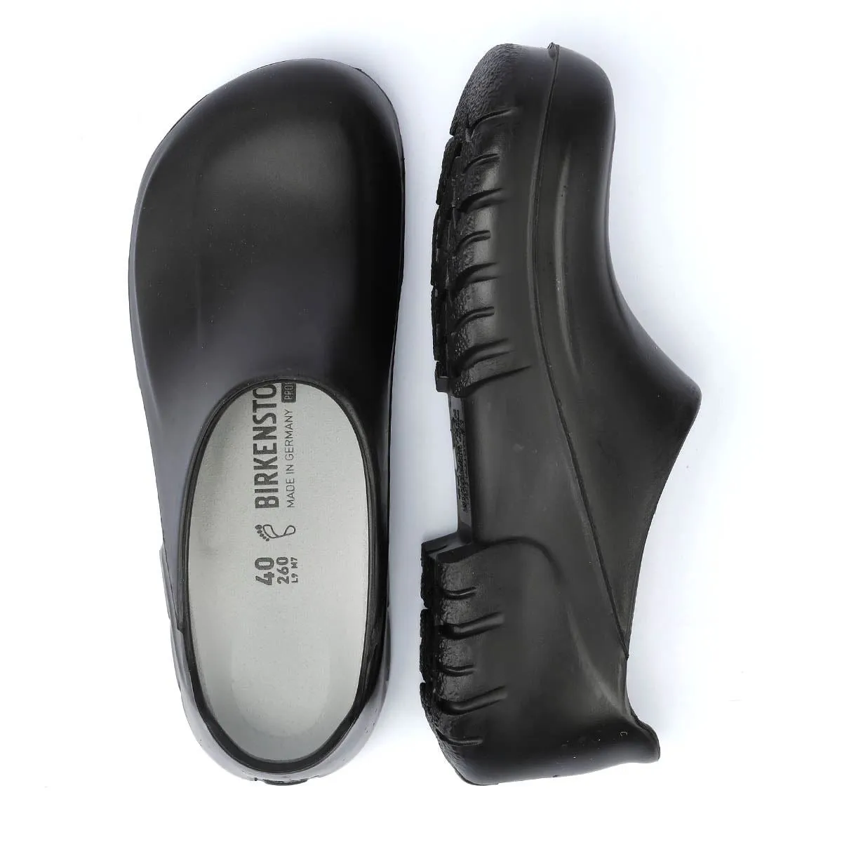 Birkenstock A630 Polyurethane Black Clogs