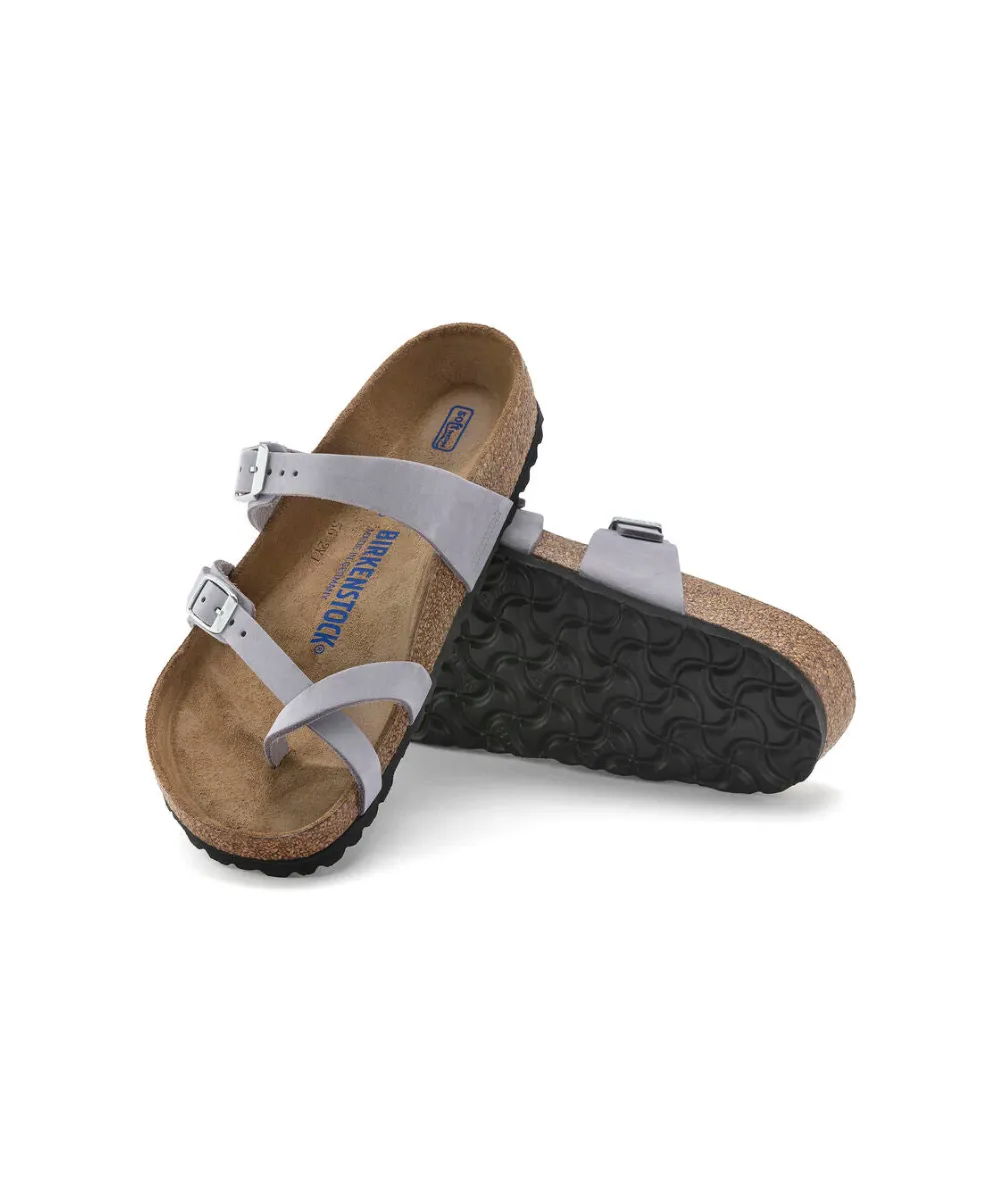 BIRKENSTOCK MAYARI SOFT BEDDING IN PURPLE