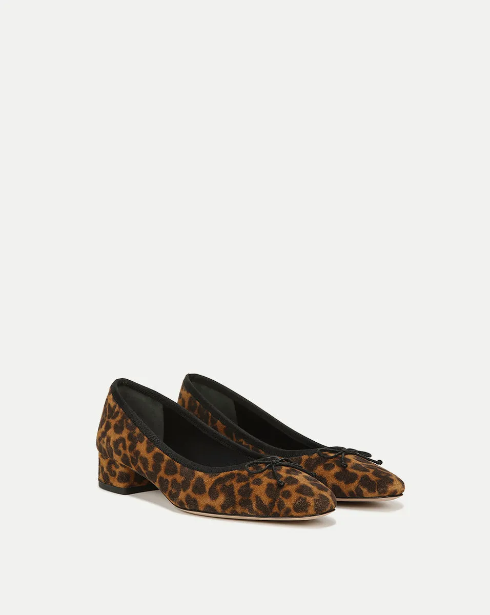 Cecile Leopard Ballet Pump