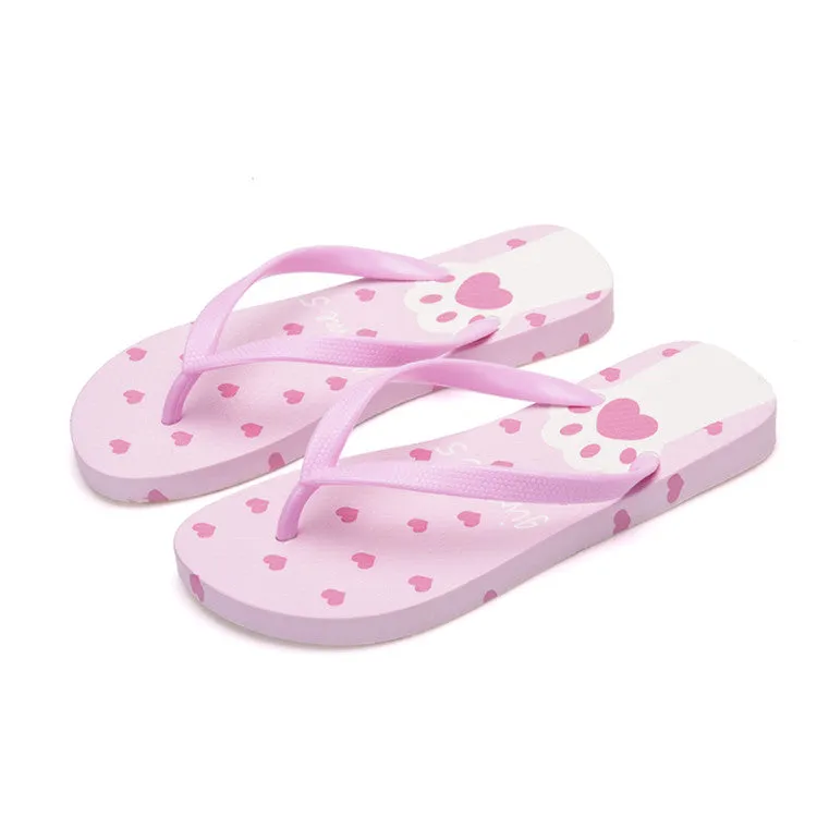 Cute cat's claw slippers PL51621