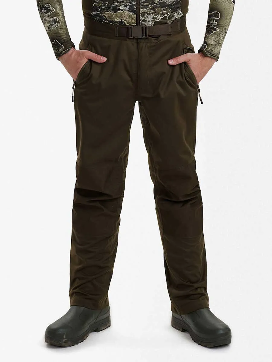 DEERHUNTER Excape Rain Trousers - Men's - Art Green