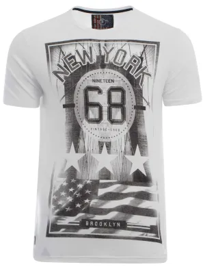 Dissident NY68 white t-shirt