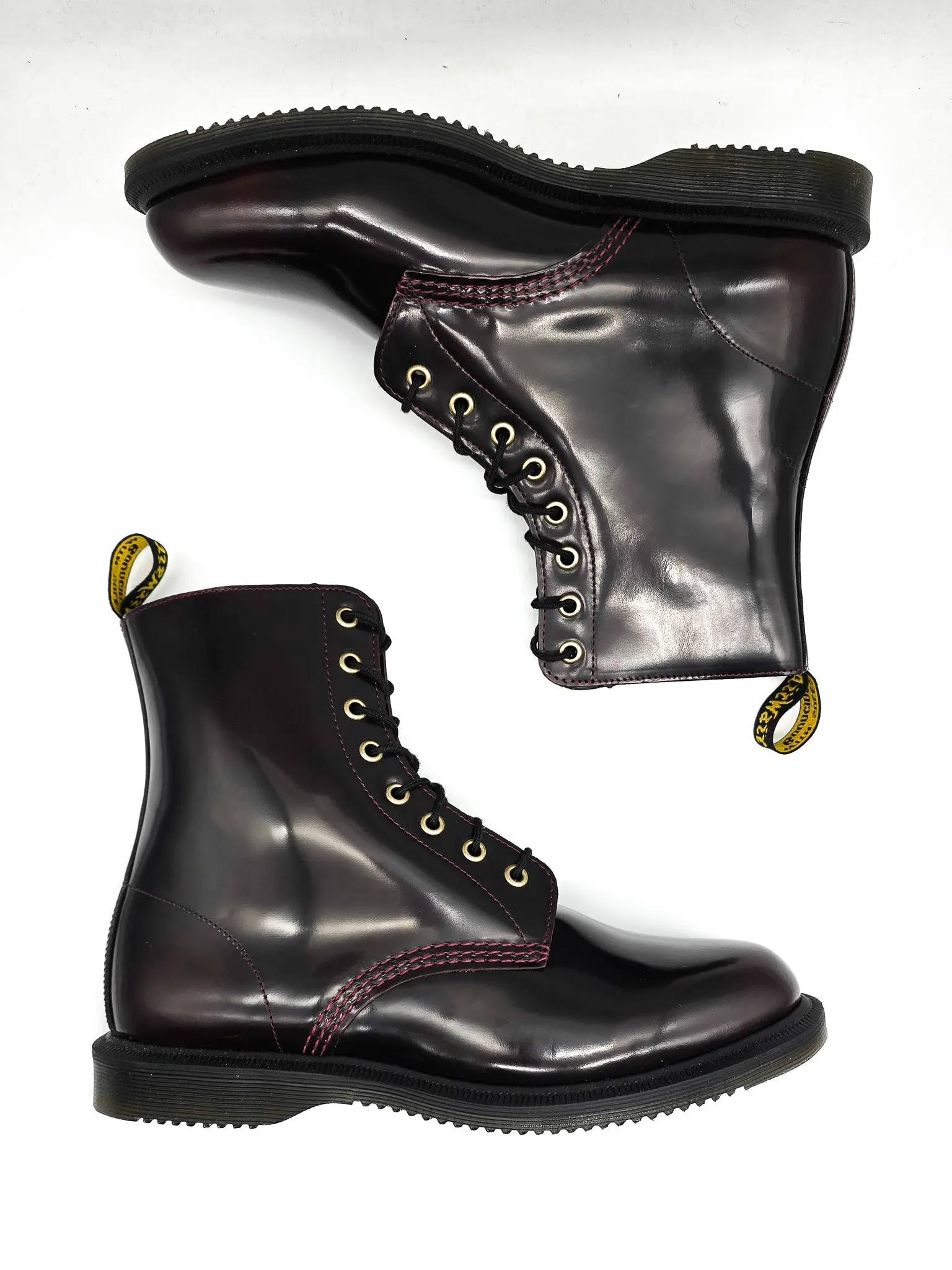 DR. MARTENS 1460 ELSHAM CHERRY RED ARCADIA