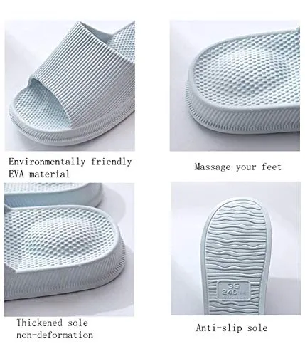 DRUNKEN Slippers For Women Men Sandals Casual Flats Footwear Man Girls Sliders Flip Flops Chappals Ladies Clogs Sleeper Slides Stylish Ortho Bathroom Grey- 6-7 UK