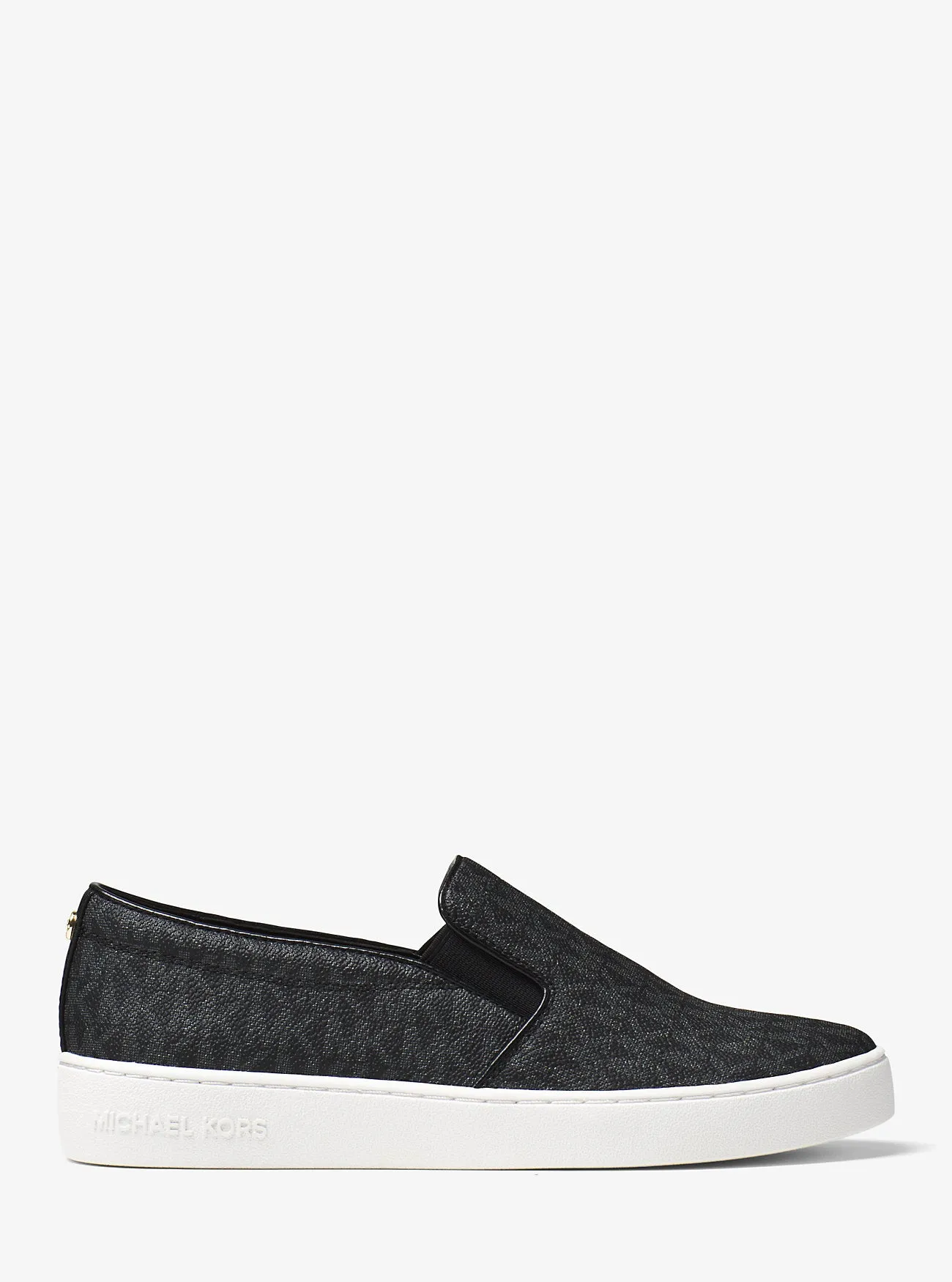 Keaton Michael Kors Logo Slip-on Sneakers, Black