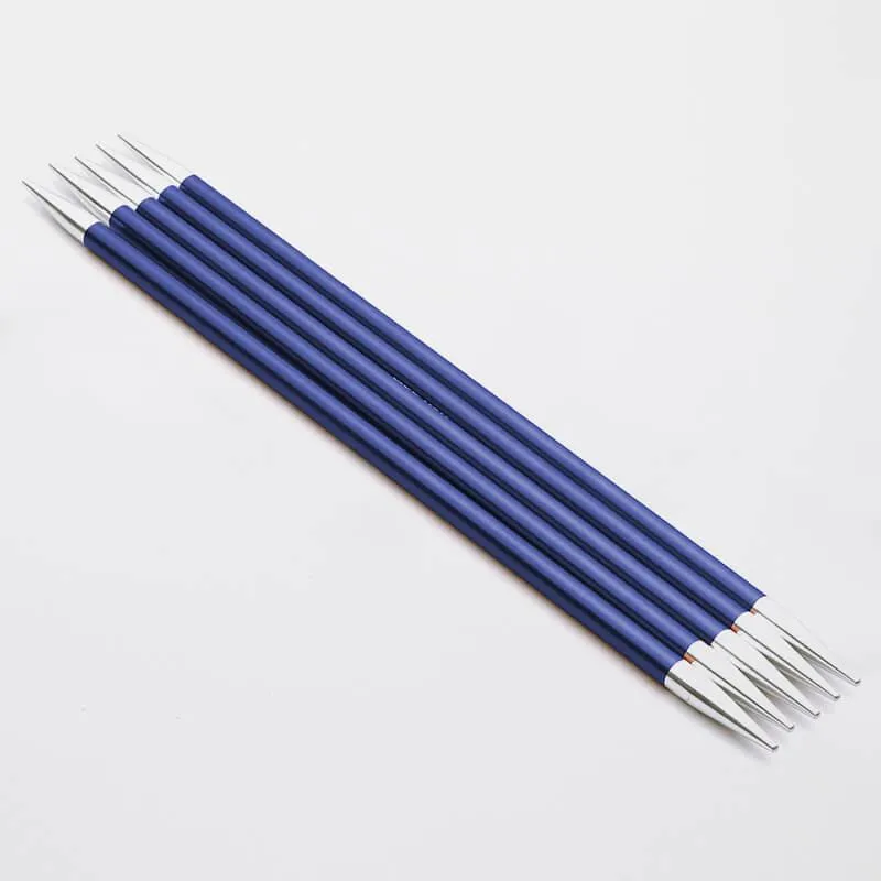 KnitPro Aluminium Zing Double Pointed Needles,  Aluminium Double Ended Knitting Pins