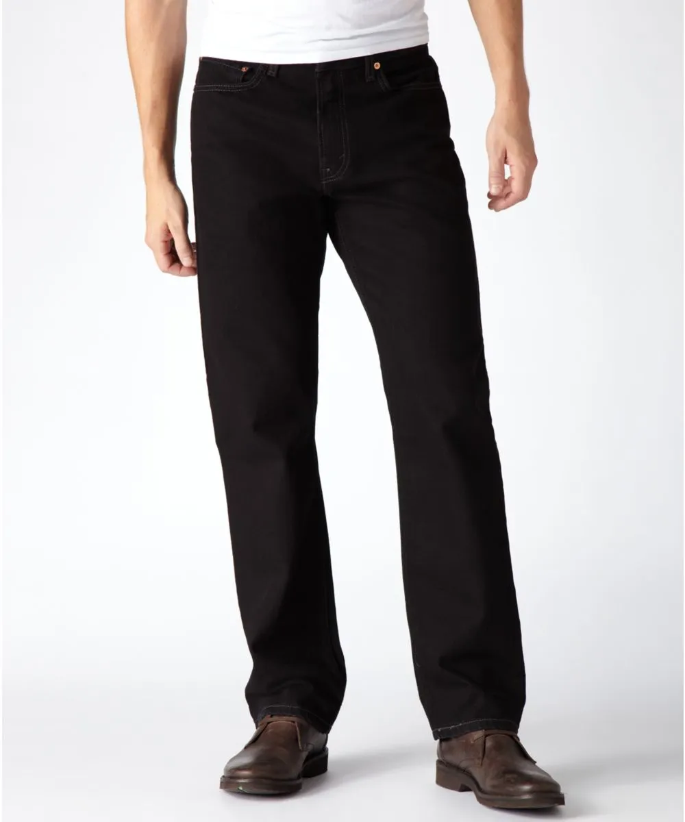 Levi’s Men's 550 Relaxed Fit Big & Tall Jeans - Black