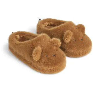 LieWood Golden Caramel Aviaja Bear Slippers