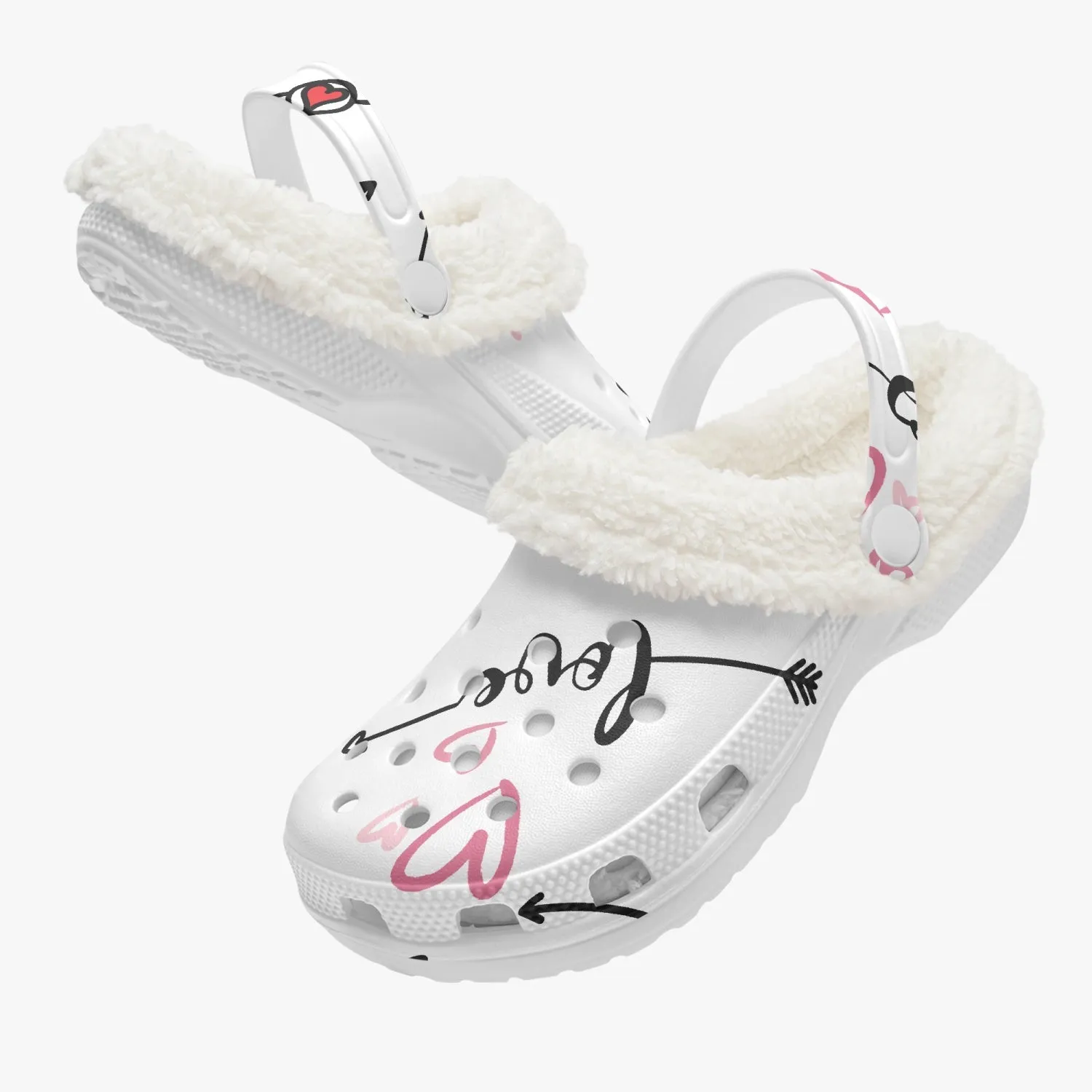 Love in Motion Fur Lined Clogs