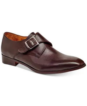 Men's freedom loafers with one monk strap Carlos by Carlos Santana, dark brown