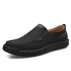 Men's Soft Leather Outdoor Loafers