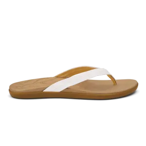 Olukai Honu - Bright White Golden Sand