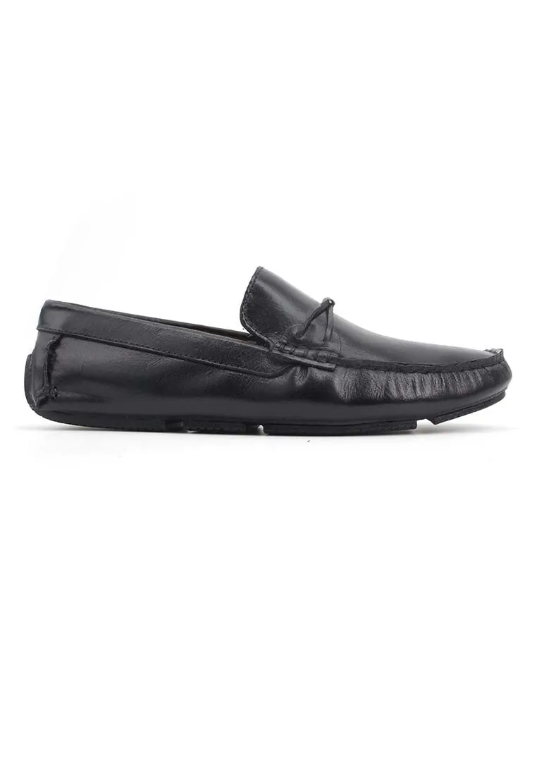 Rad Russel   Simon Carter Moccasin - Black