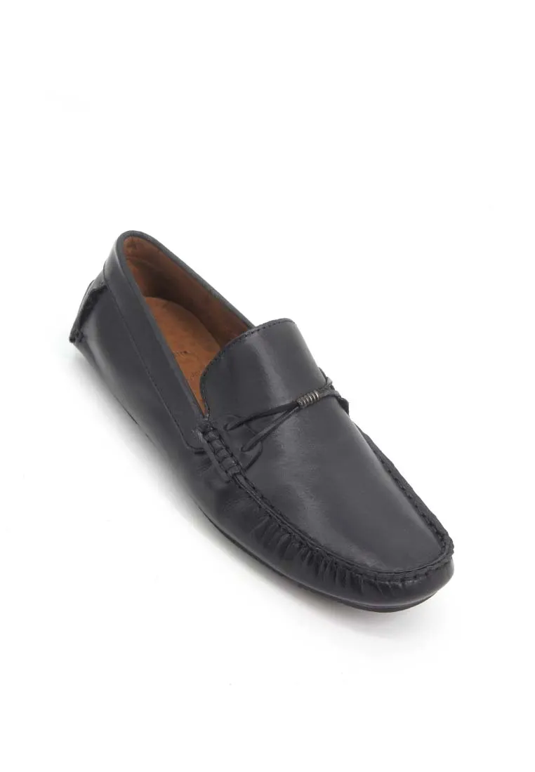 Rad Russel   Simon Carter Moccasin - Black