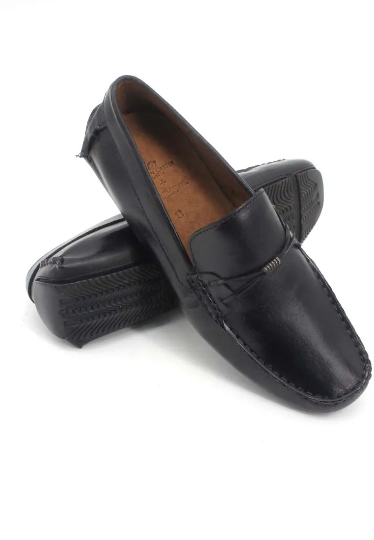 Rad Russel   Simon Carter Moccasin - Black