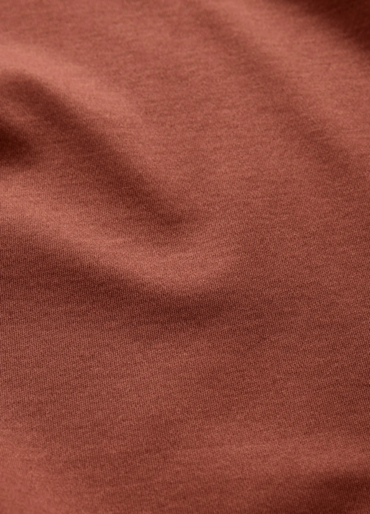 Relaxed Fit Crew Neck T-shirt Copper