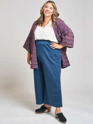 Relaxed Jacket | Plum Ikat