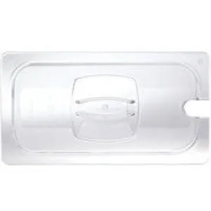 RUBBERMAID FULL SIZE, COLD FOOD PAN COVER, NOTCHED