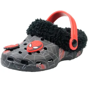 Spiderman Fur Clogs