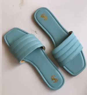 Turquoise Blue Toned Sliders