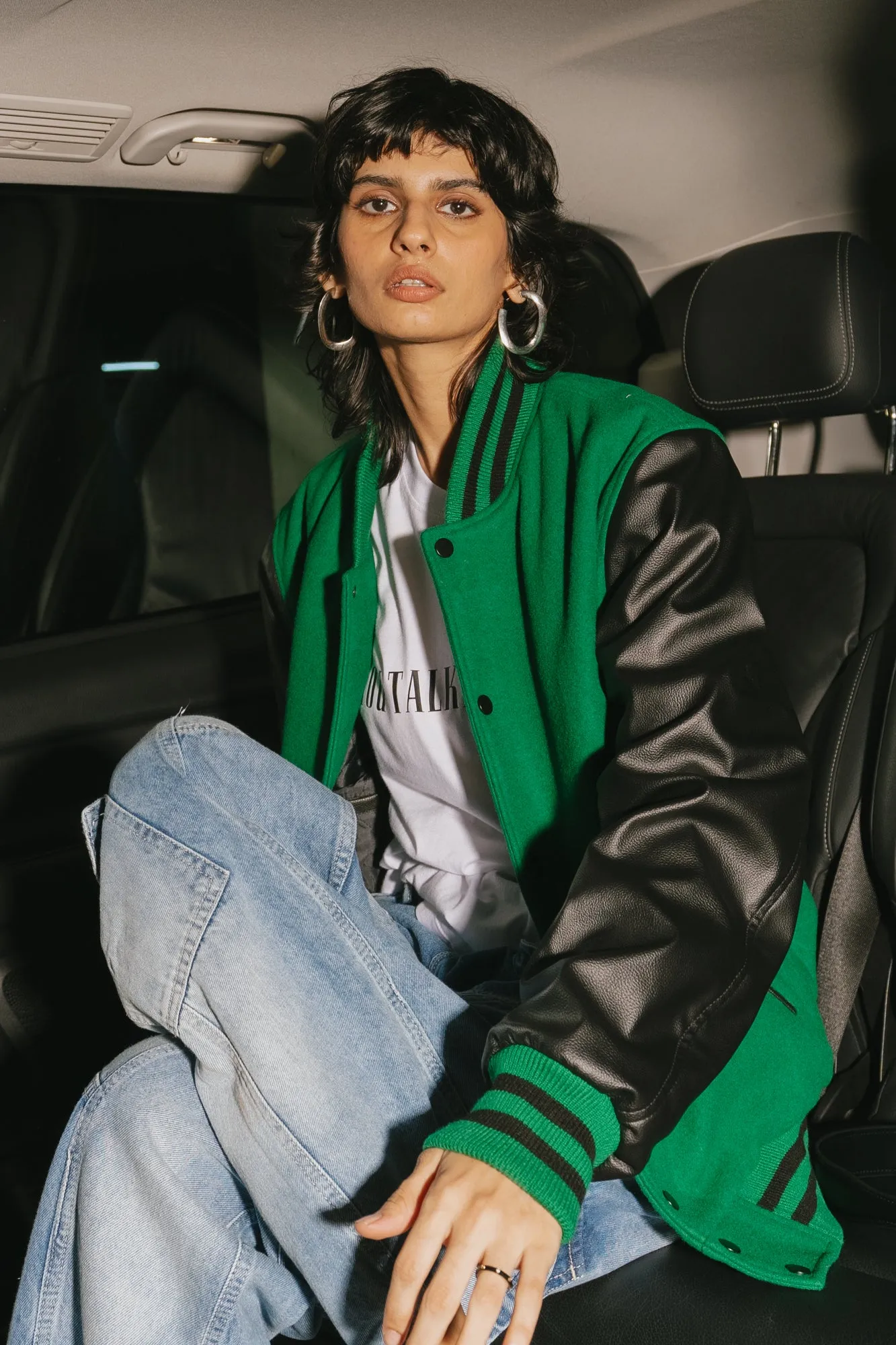 Verdant Varsity Jacket