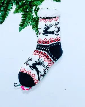 Womens Non-Slip Cozy Winter Socks