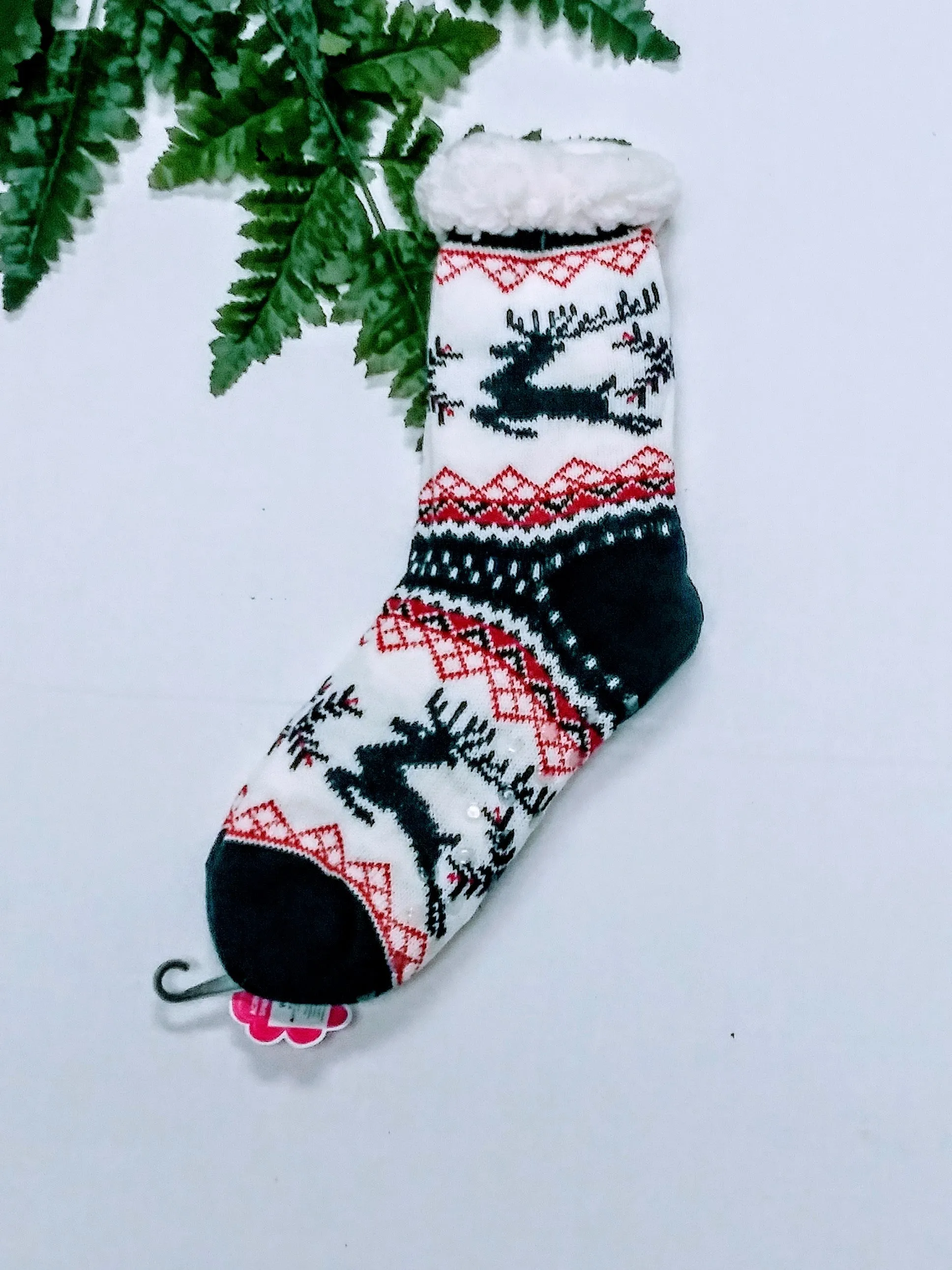 Womens Non-Slip Cozy Winter Socks